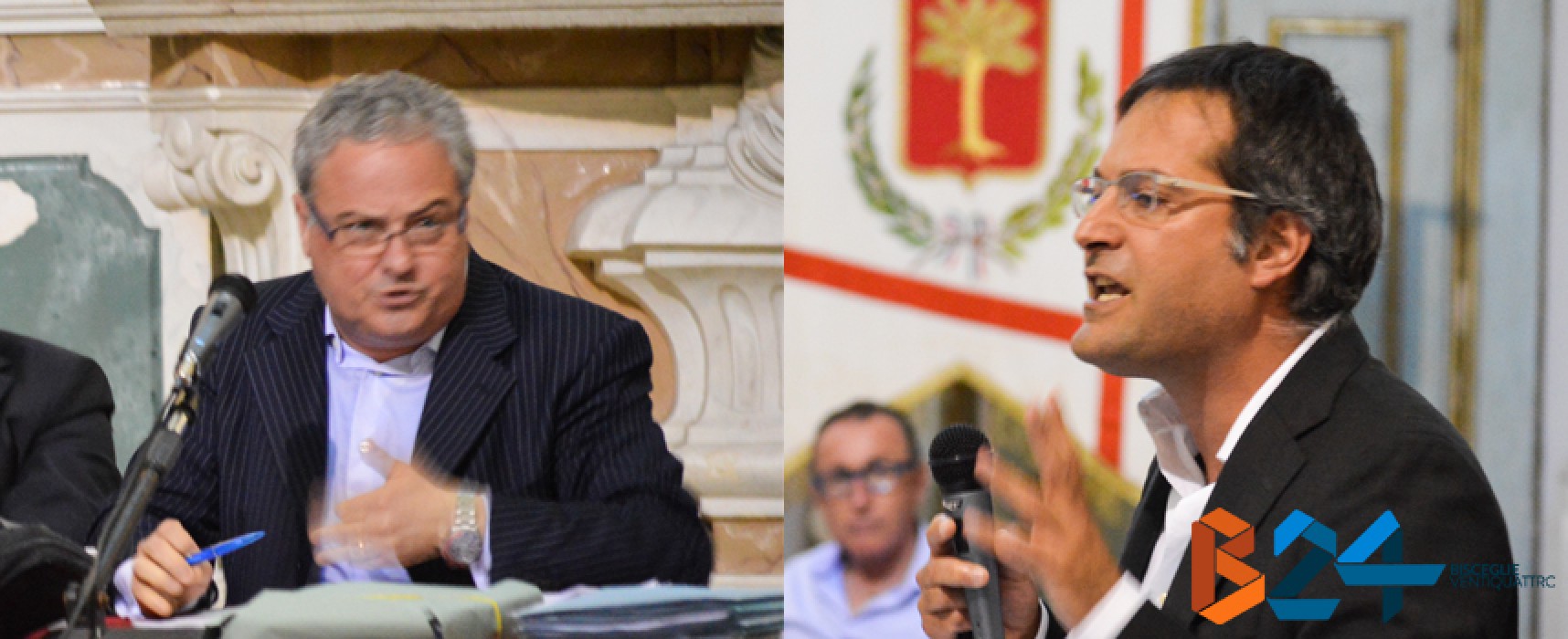 Consiglio comunale: il duro confronto tra Angarano e Franco Napoletano / VIDEO
