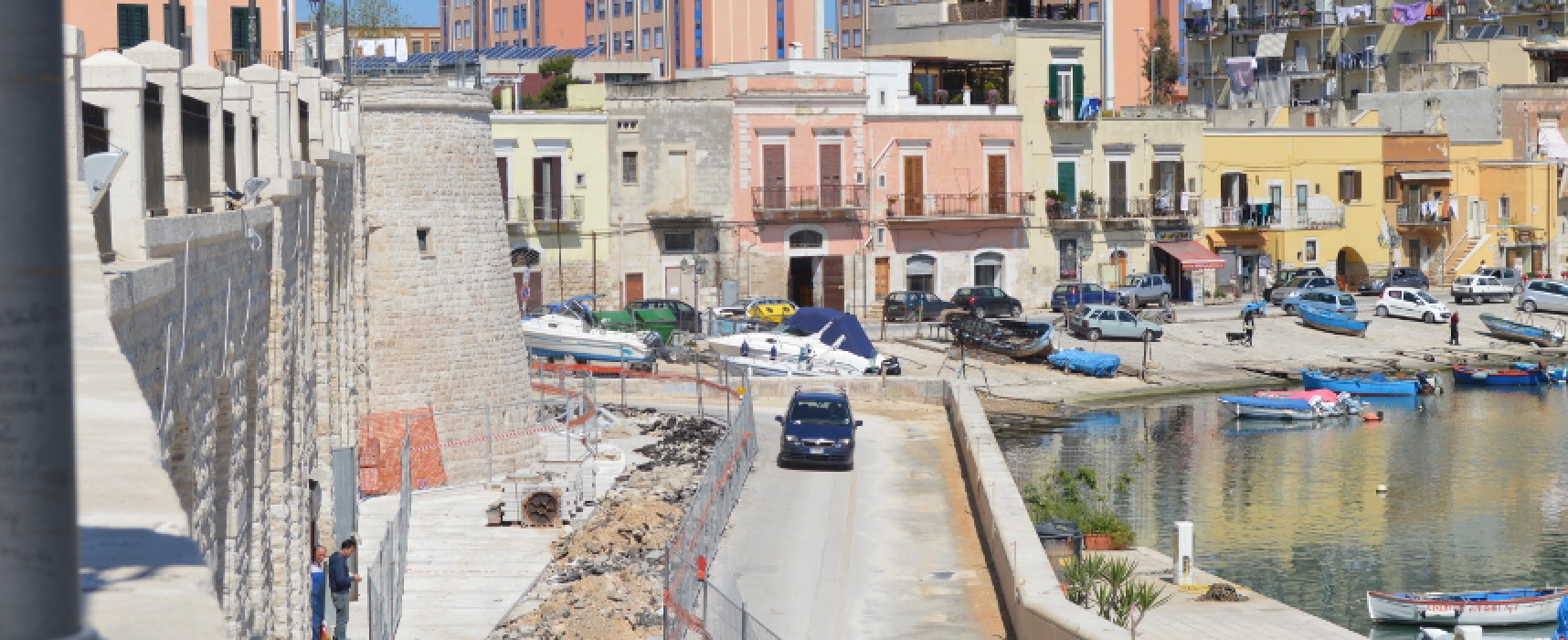 Waterfront, nuove disposizioni per il traffico veicolare su Via La Marina e Via Nazario Sauro