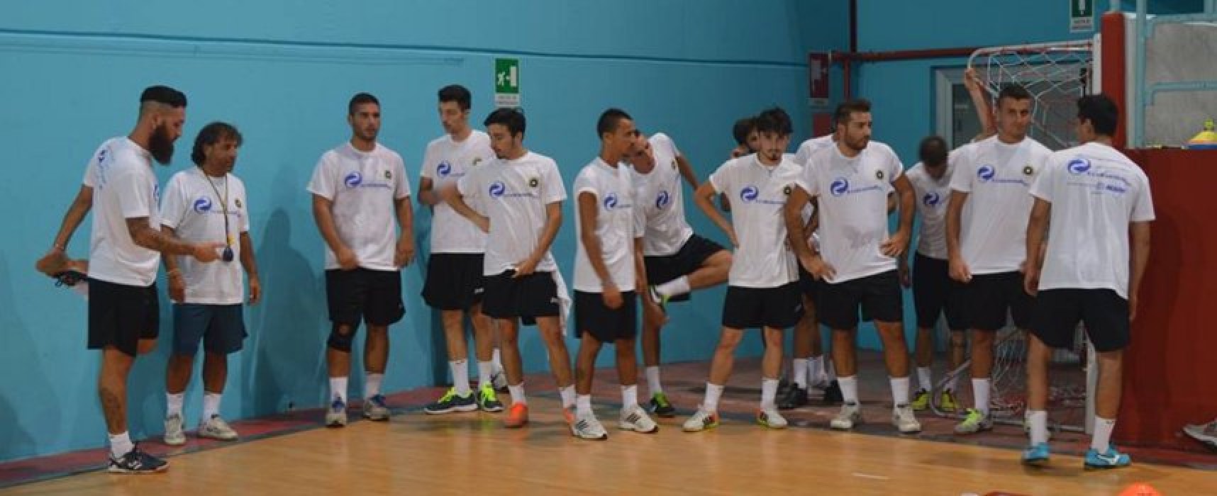 Entusiasmo e voglia di fare al raduno del Futsal Bisceglie/VIDEO