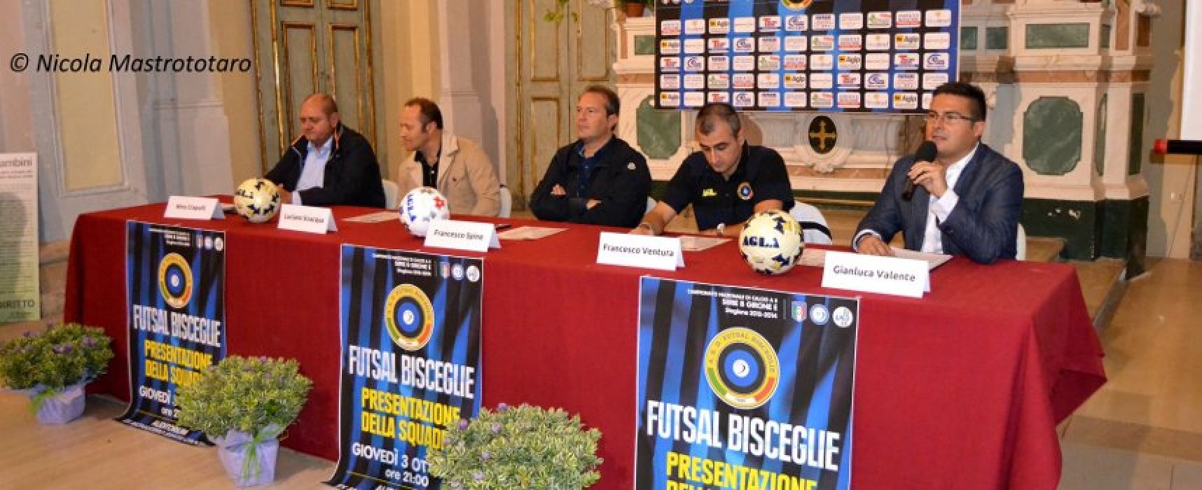 Giovedì 11 settembre il Futsal Bisceglie si presenta ufficialmente