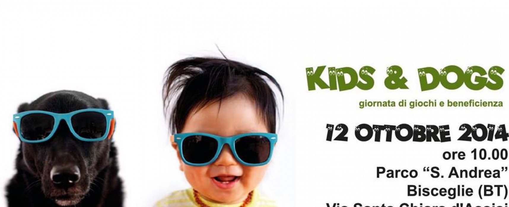 “Kids & Dogs”, gioco ed educazione cinofila per bambini e genitori presso il parco di Sant’Andrea