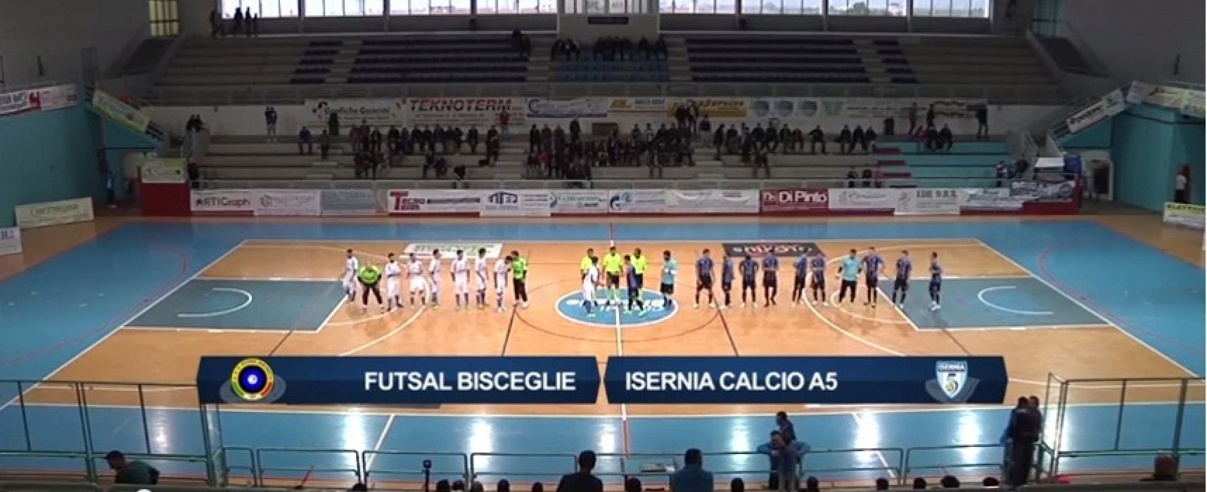 Guarda le azioni salienti di Futsal Bisceglie-Isernia 4-1/VIDEO