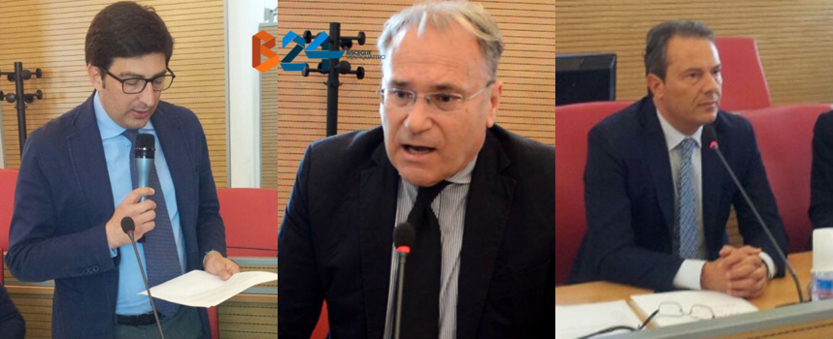 Il VIDEO del consiglio provinciale, dichiarazioni di Corrado, Sgaramella e Spina