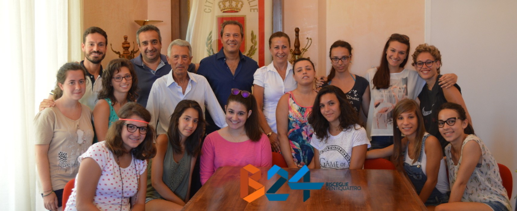 Pro Loco, sindaco Spina e assessore Sasso incontrano le ragazze della “Summer School” / FOTO