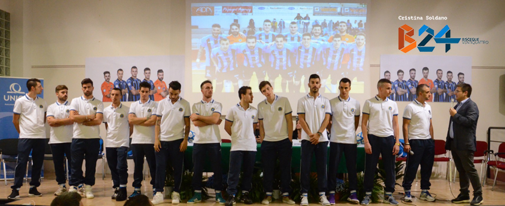 Parte ufficialmente la stagione del Futsal Bisceglie, ieri la presentazione / FOTO
