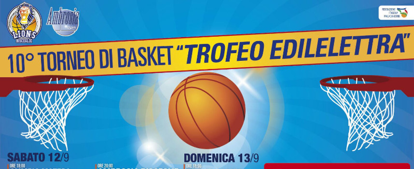 Trofeo Edilelettra, un entusiasmante weekend di basket al Paladolmen