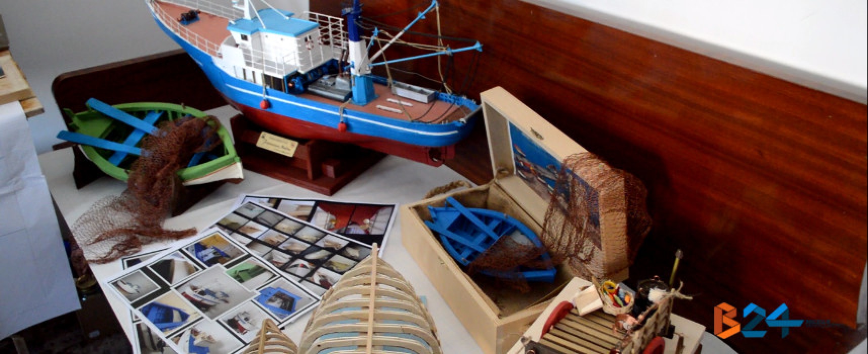 Modellini navali della marineria biscegliese, l’arte di Massimo Di Pierro / VIDEO