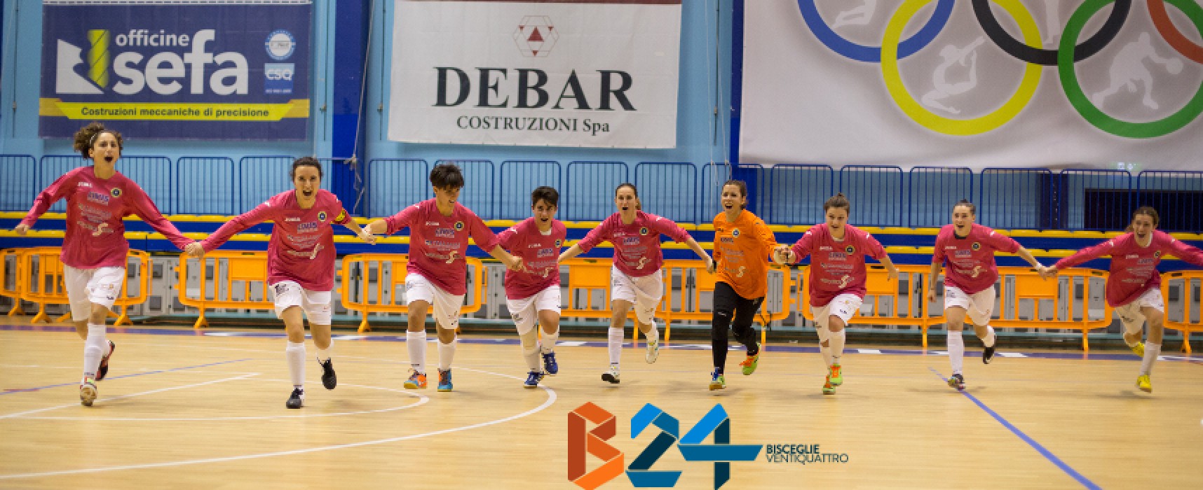 Futsal Bisceglie, la compagine femminile centra al primo anno la finale di Coppa Puglia