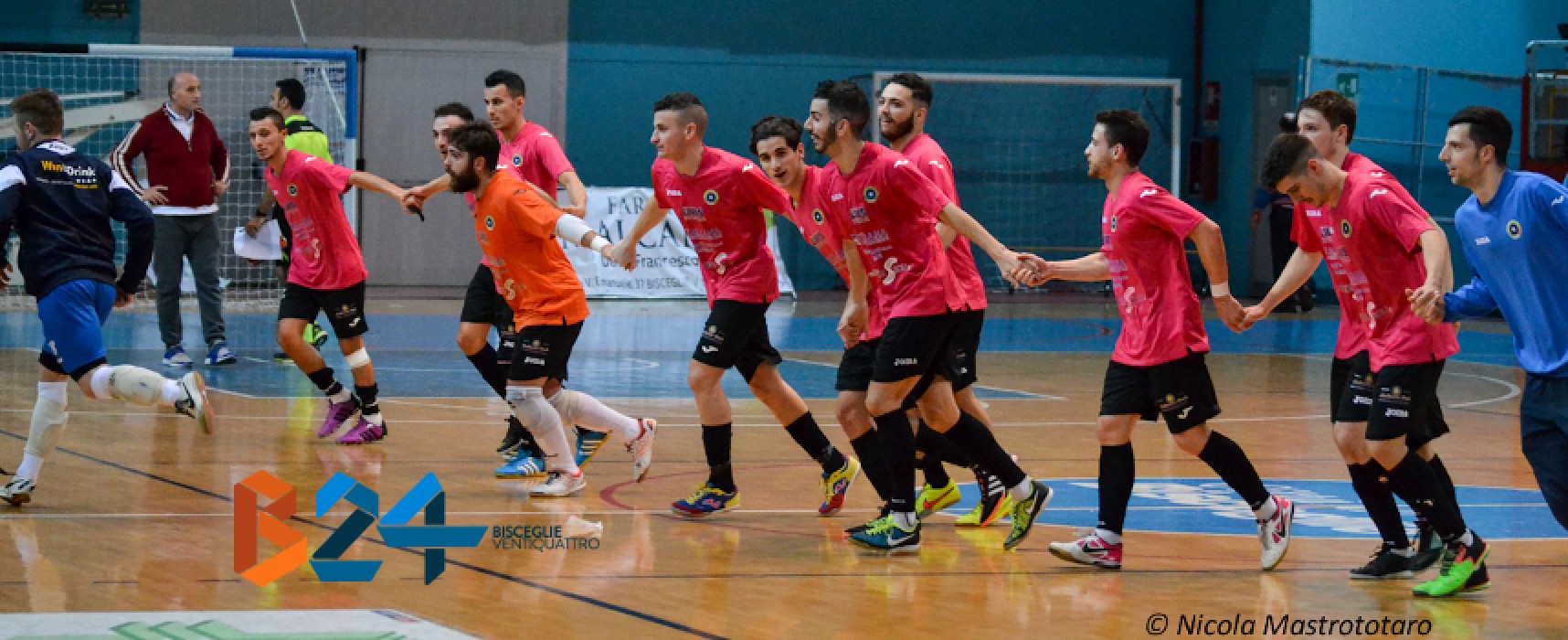 Il Futsal Bisceglie parte bene nel 2016, Salinis superato 7-3