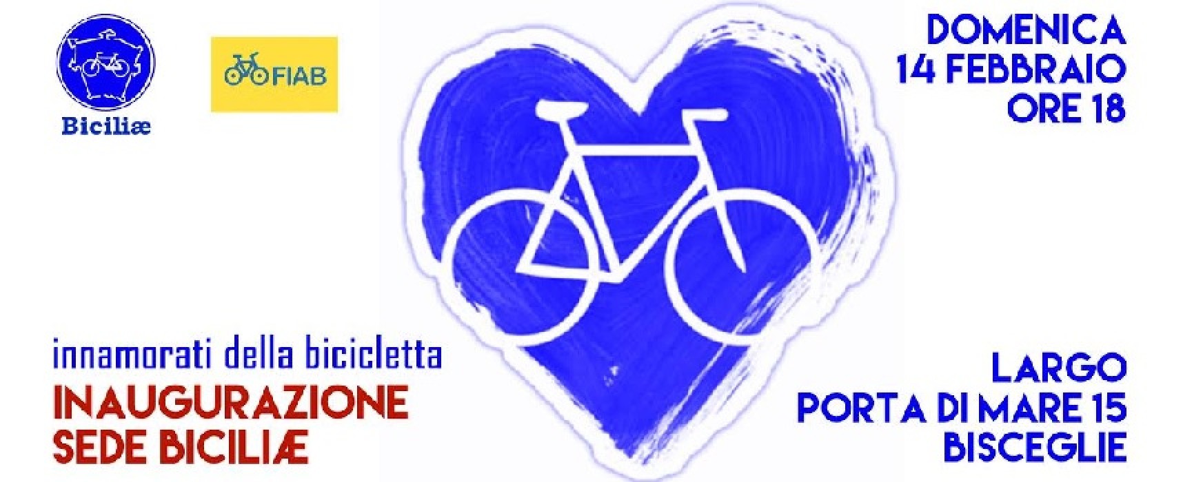 “A San Valentino innamorati della bicicletta”, Biciliae oggi inaugura la sua nuova sede