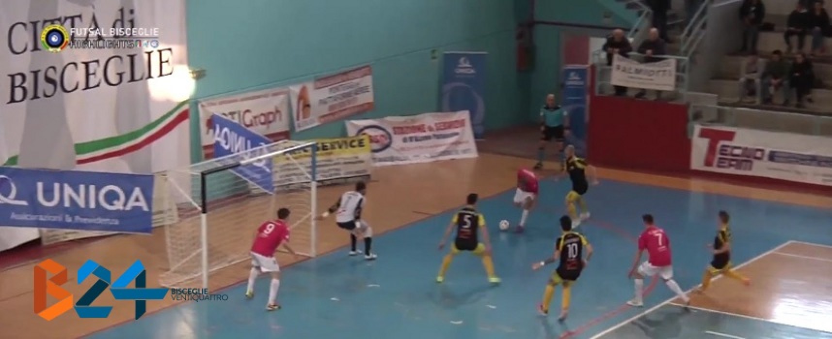 Il Futsal Bisceglie impatta con l’Olimpus Olgiata / VIDEO HIGHLIGHTS