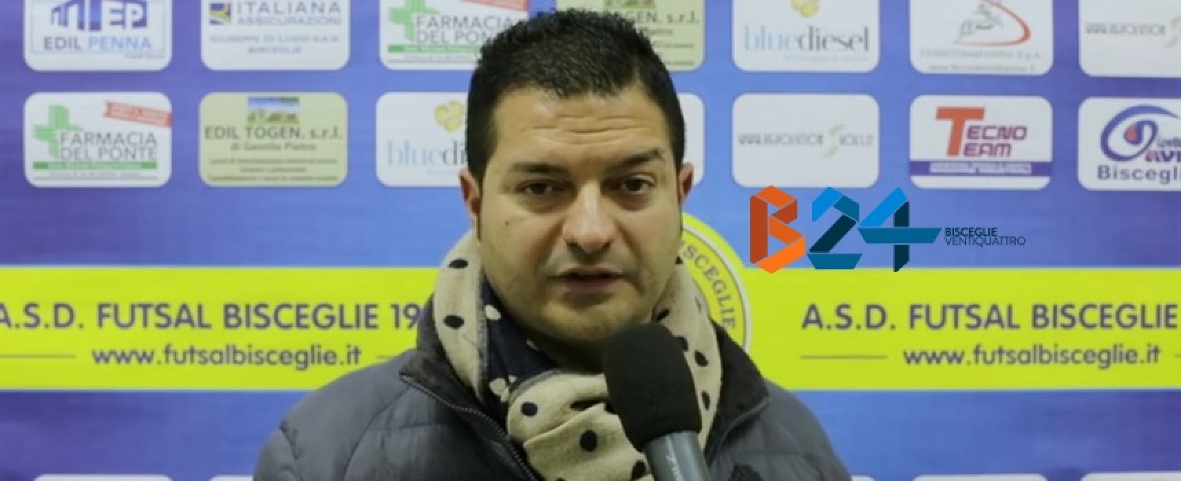 Futsal Bisceglie in cerca di riscatto con la Partenope / VIDEO intervista Abbattista
