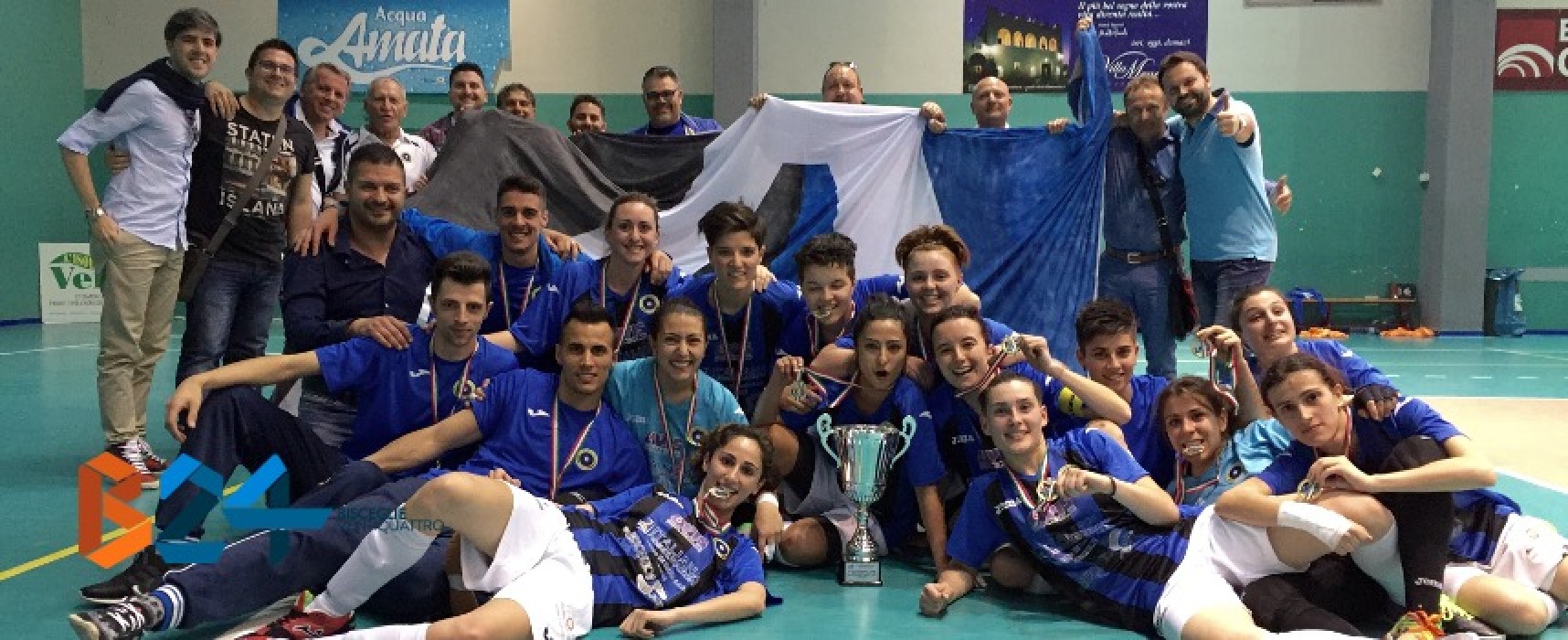 Futsal Bisceglie, la compagine femminile è promossa in serie A
