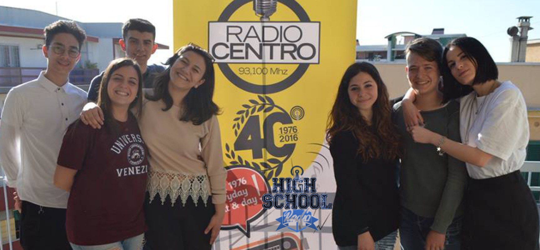 Il sindaco Francesco Spina ospite dei ragazzi dell’High School Radio su Radio Centro