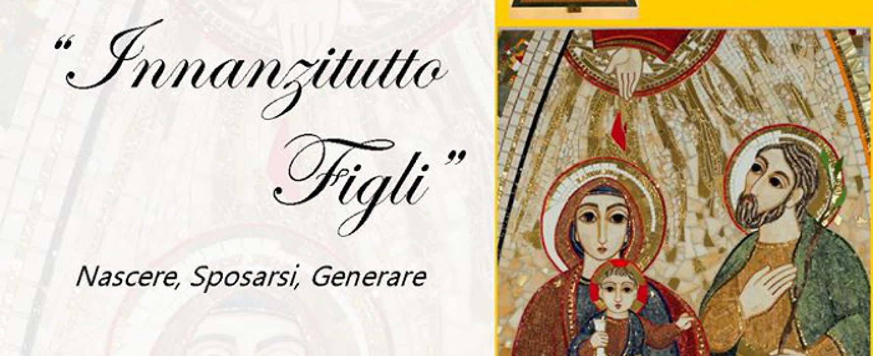 “Innanzitutto figli. Nascere, Sposarsi, Generare”, don Giulio Meiattini presenta a Bisceglie il suo libro