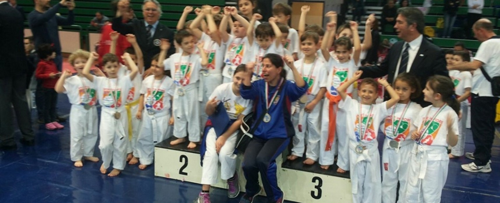 Il Gruppo Sportivo Fiamme Cremisi Bersaglieri presente al Campionato Italiano di Karate