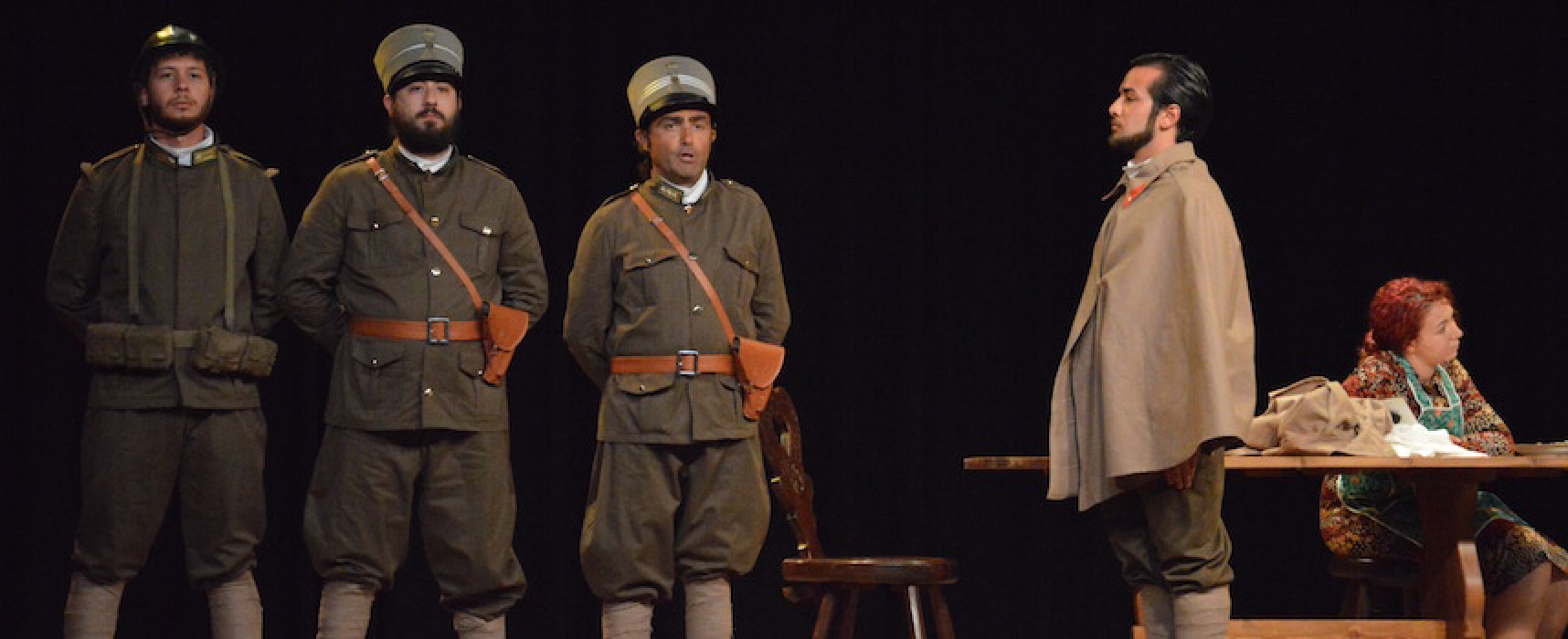 Addio, mio bella addio: i corsisti della Compagnia dei Teatranti portano in scena la Grande Guerra