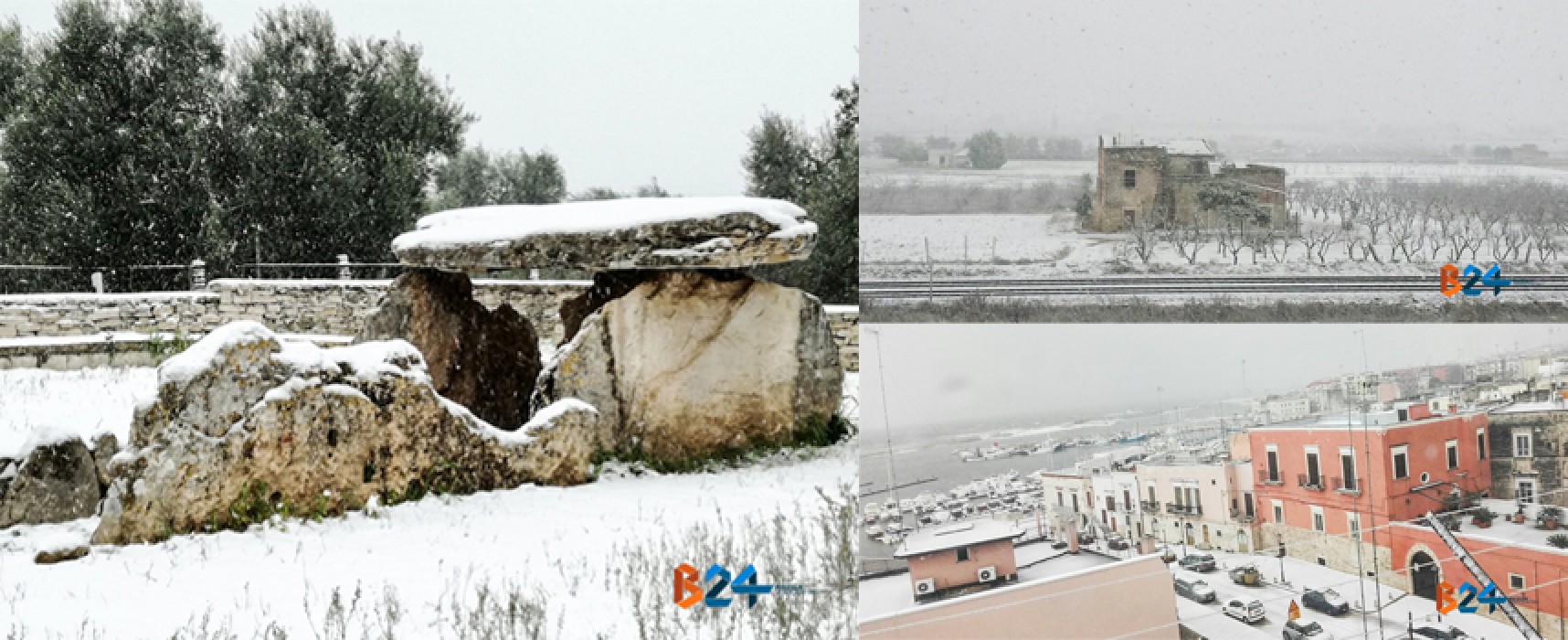 Maltempo: neve anche a Bisceglie / PHOTOGALLERY