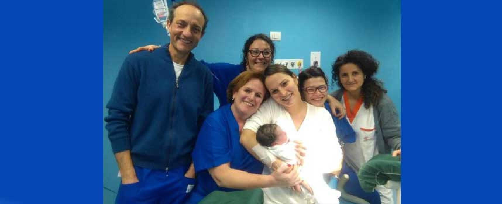 È Noemi la prima nata del 2017 all’ospedale di Bisceglie