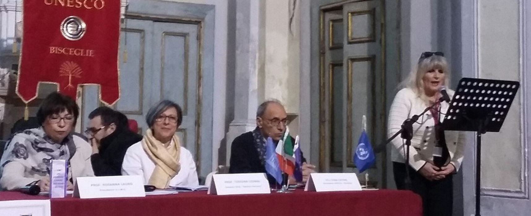 Unesco Bisceglie, Pinuccio Rana nominato socio onorario