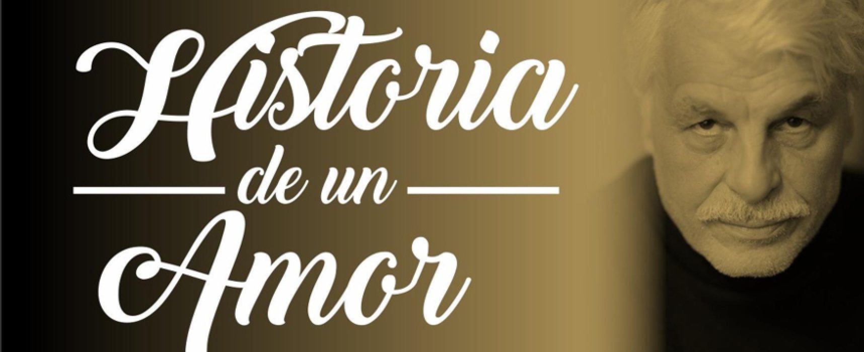 “Historia de un amor”, lo spettacolo con Michele Placido in prima nazionale al Politeama