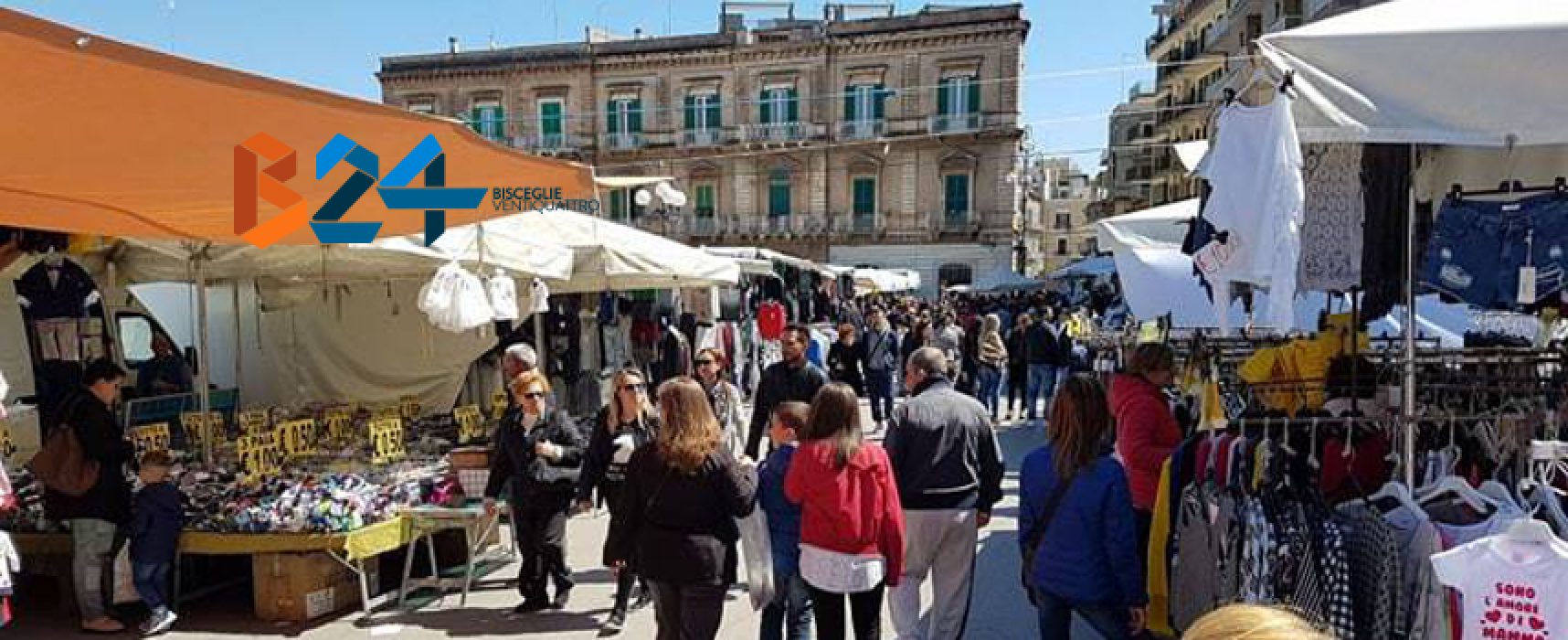 Mercato straordinario domenicale in piazza Vittorio Emanuele / DETTAGLI