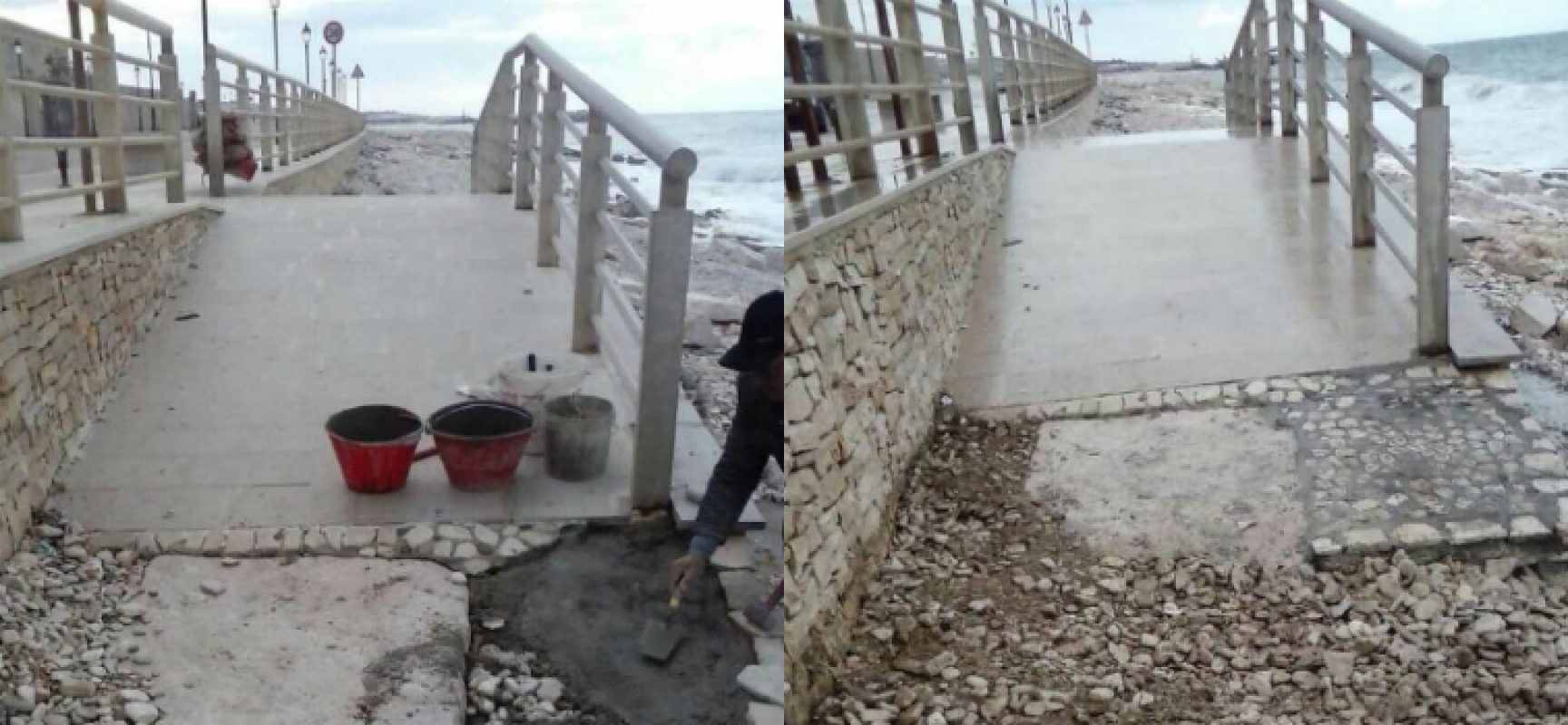 Rampa spiaggia BiMarmi, signora disabile: “Grazie al sindaco e all’amministrazione”