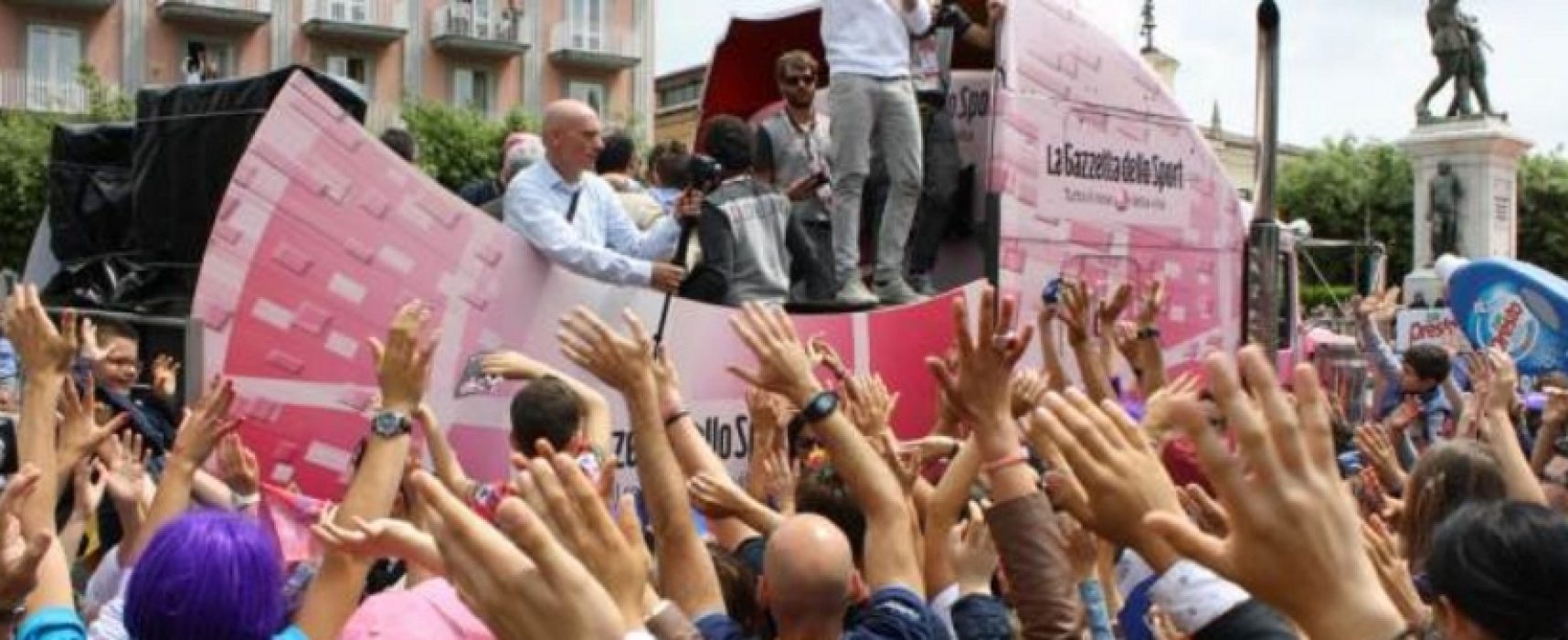 Giro d’Italia, la carovana rosa sosterà a Bisceglie