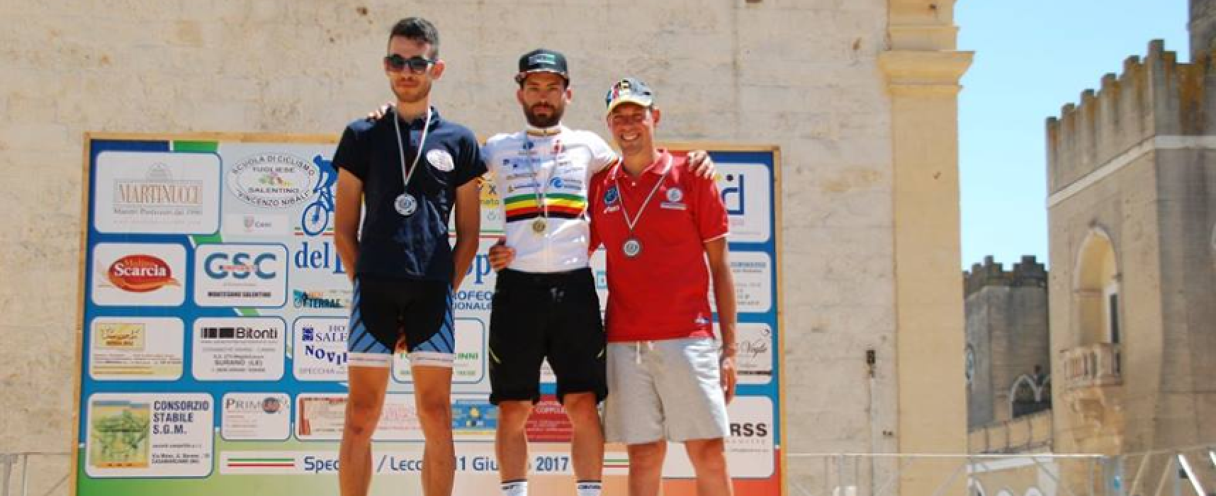 Ciclismo: Cavallaro, tre titoli regionali nella gara Cross country di Specchia