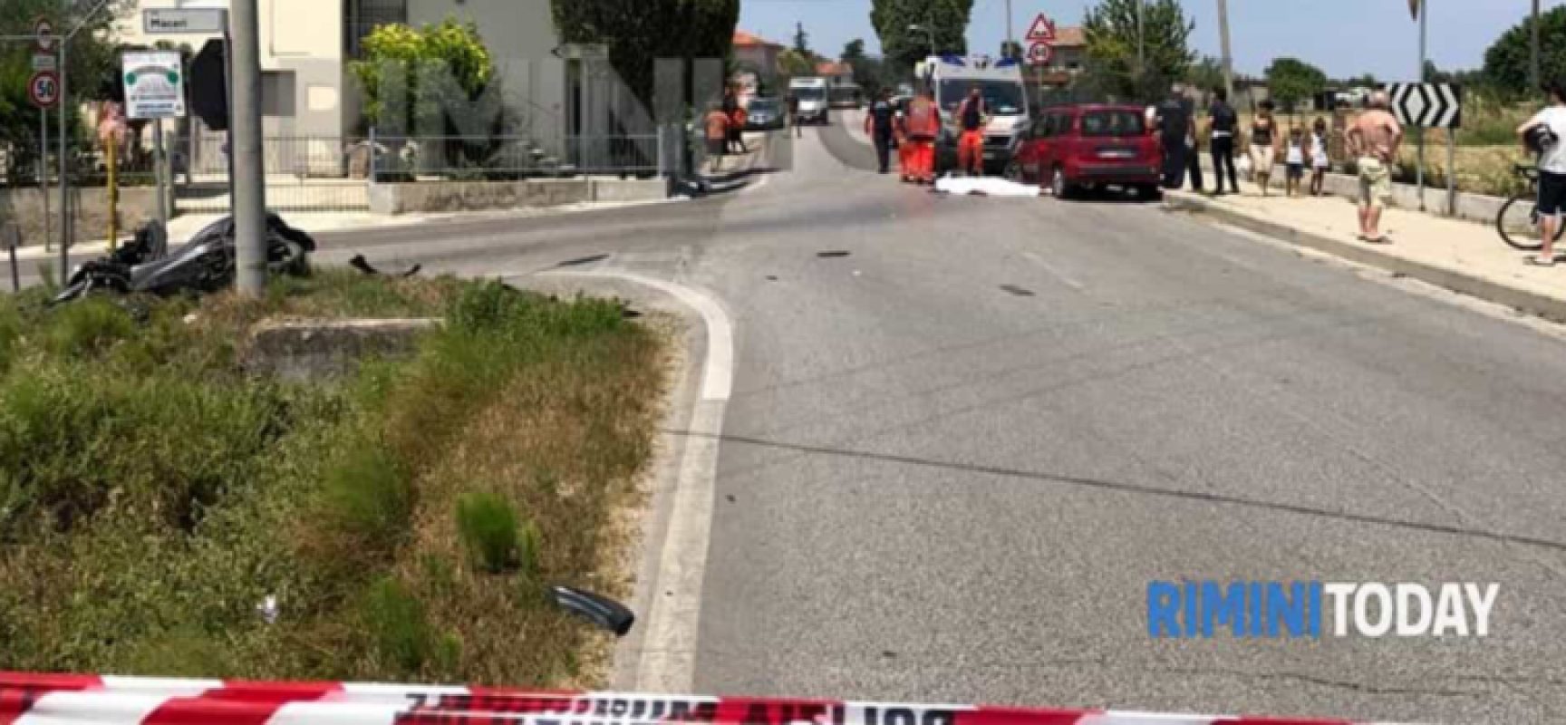 Scontro auto-moto a Rimini, 39enne biscegliese perde la vita