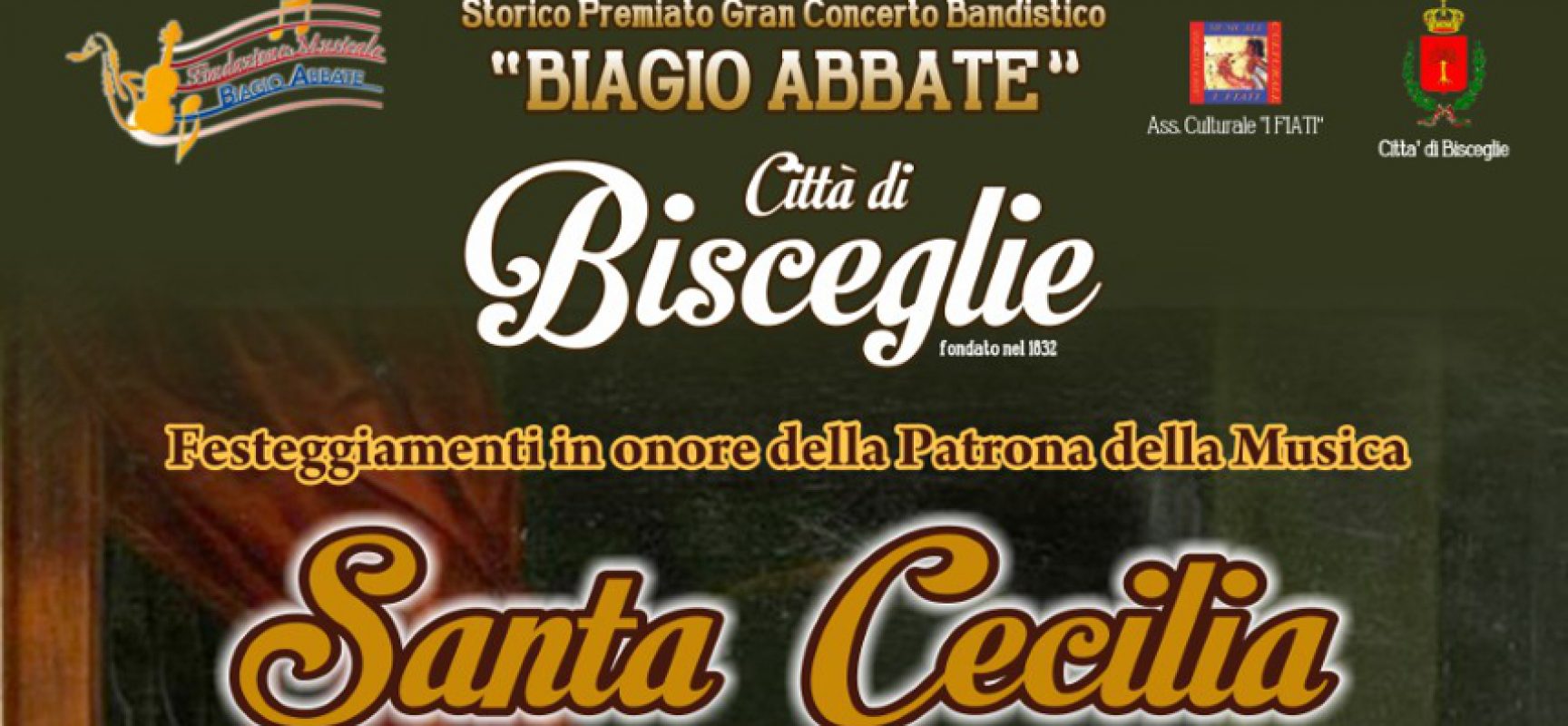 Il Concerto Bandistico Città di Bisceglie organizza un evento per celebrare Santa Cecilia