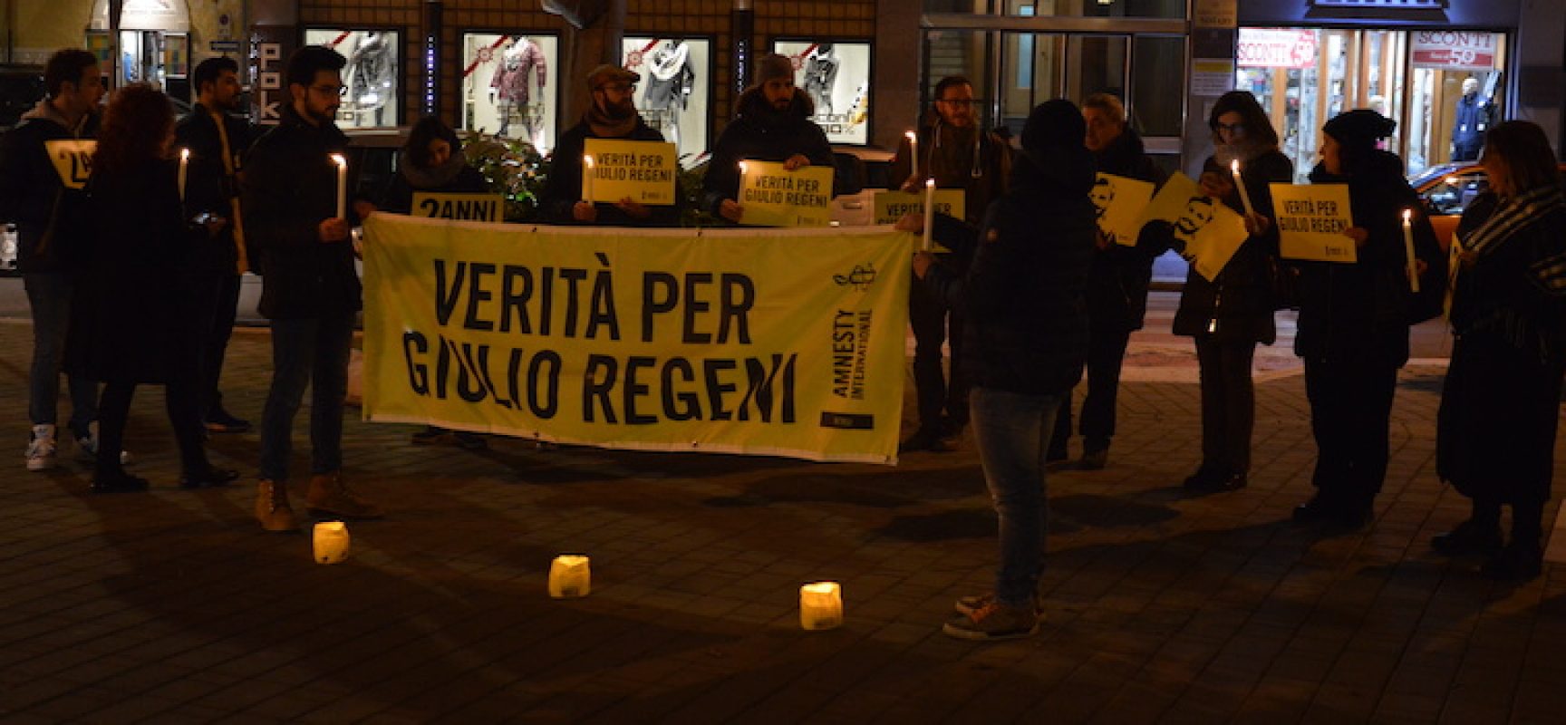 “Quattro anni senza Giulio”, Amnesty Bisceglie in piazza: verità per il caso Regeni