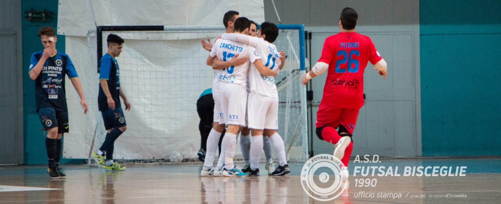 Troppo Maritime per il Futsal Bisceglie, la capolista passa 8-0 al PalaDolmen
