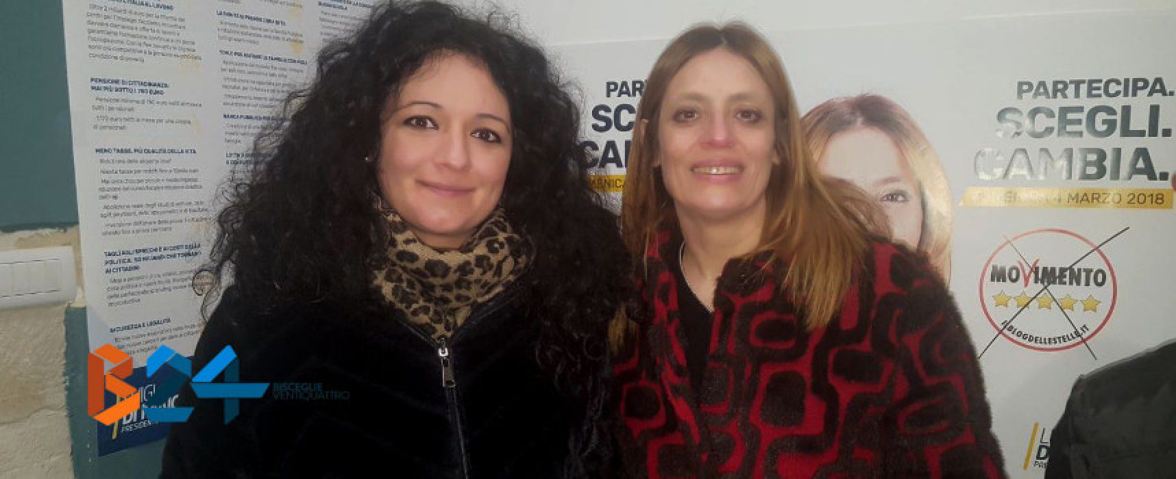 Movimento cinque stelle, incontro pubblico con le candidate Galizia e Piarulli