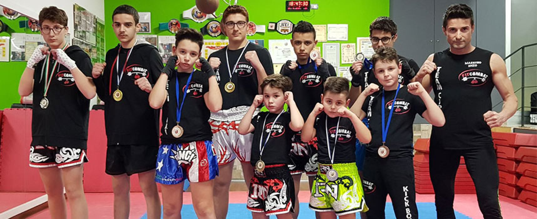 Quattro titoli conquistati dalla Fit Combat ai Campionati Italiani di kickboxing