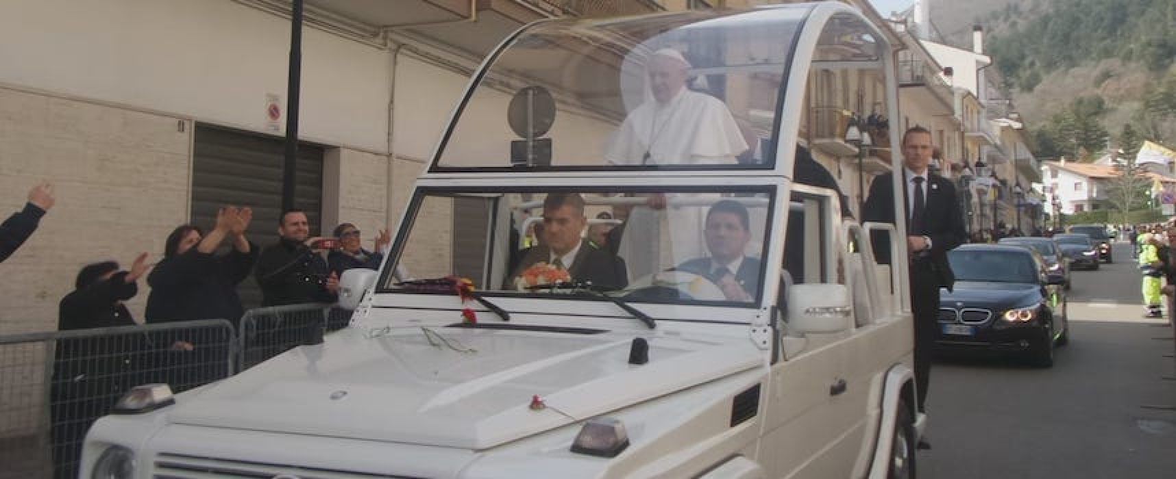 Anche l’Oer Bisceglie per la sicurezza nella visita del Papa a San Giovanni Rotondo / FOTO