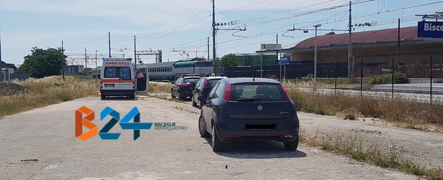 Linea ferroviaria Bari-Foggia bloccata, 66enne biscegliese investito sui binari