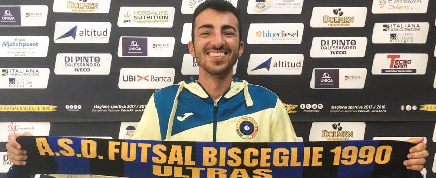 Futsal Bisceglie, Danilo Pappalettera entra nello staff tecnico dell’Under 19