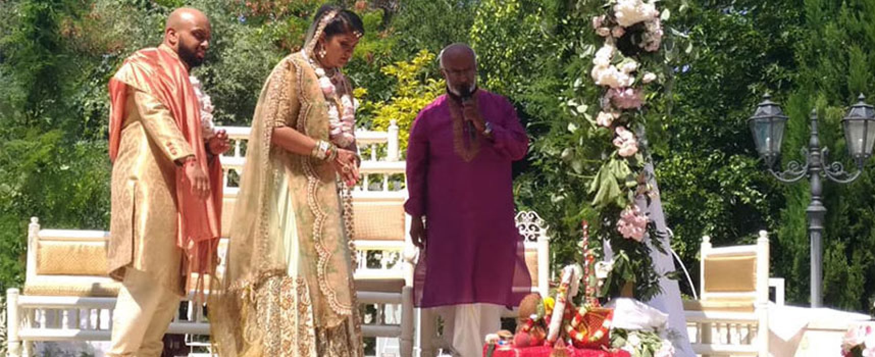 Colori, tradizioni e riti. Bisceglie location di un matrimonio indiano