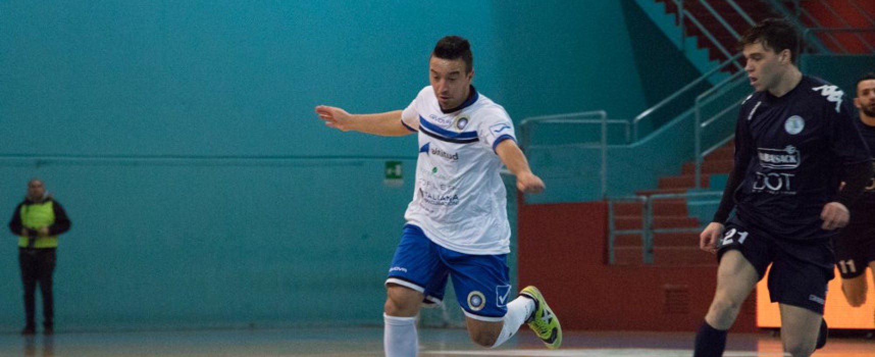 Futsal Bisceglie, buona la prestazione ma il Sandro Abate sbanca il “Paladolmen”