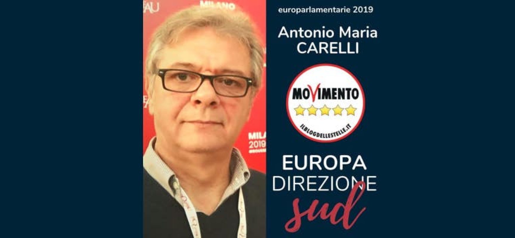 Il biscegliese Antonello Carelli candidato alle Europarlamentarie del M5s