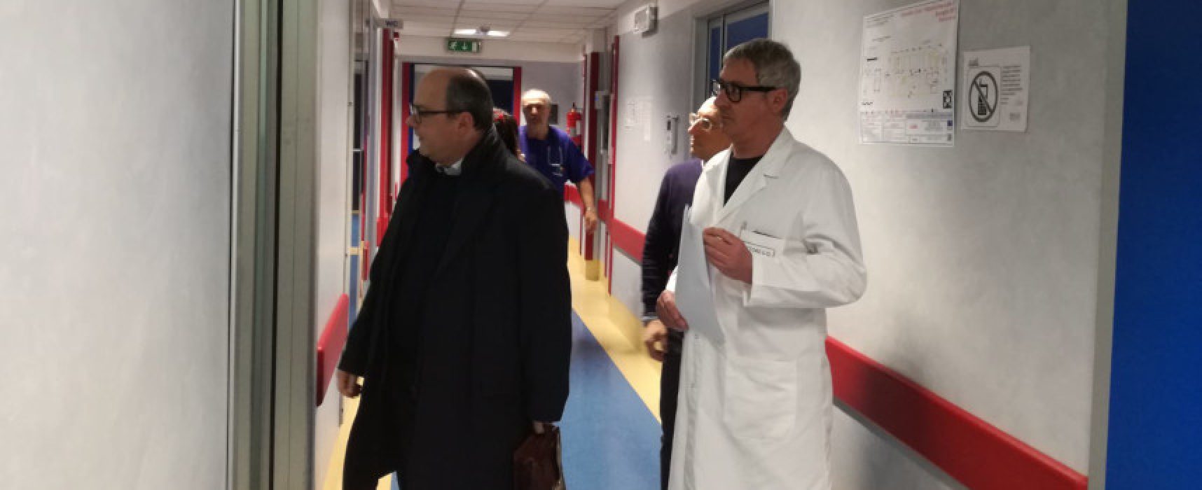 Direttore Asl Bat visita ospedale di Bisceglie: “Presto lavori al Pronto Soccorso”