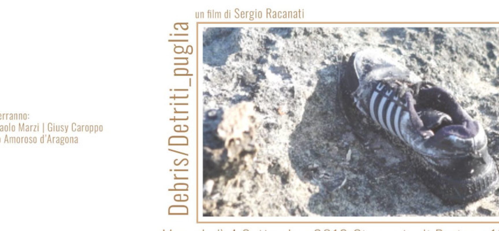 Debris/Detriti-Puglia, in anteprima a Bari il documentario del regista biscegliese Racanati