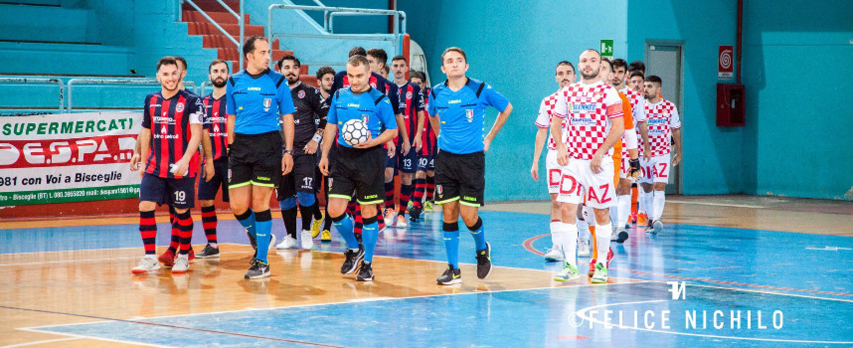 Diaz atteso dal derby, trasferte per Futsal Bisceglie e Futbol Cinco