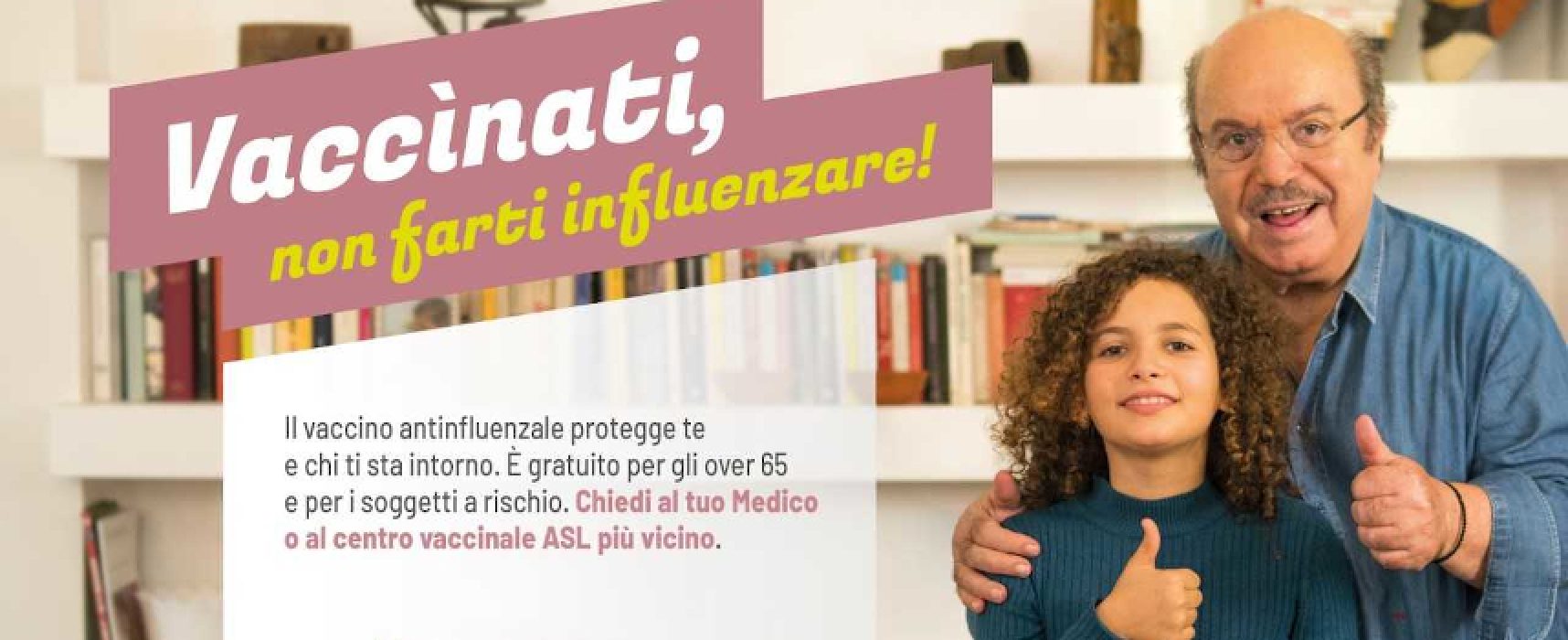 Campagna antinfluenzale 2019/20, 90mila dosi di vaccino su tutto il territorio della Bat