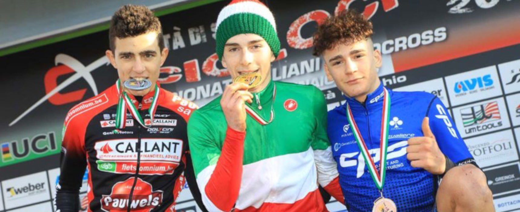 Il biscegliese Ettore Loconsolo in maglia azzurra per i Mondiali ciclocross