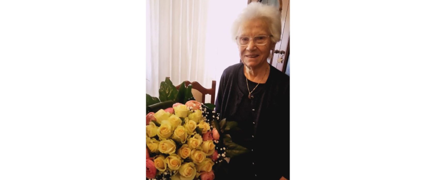 Compleanno speciale: 100 anni di nonna Grazia, gli auguri del sindaco di Bisceglie Angarano