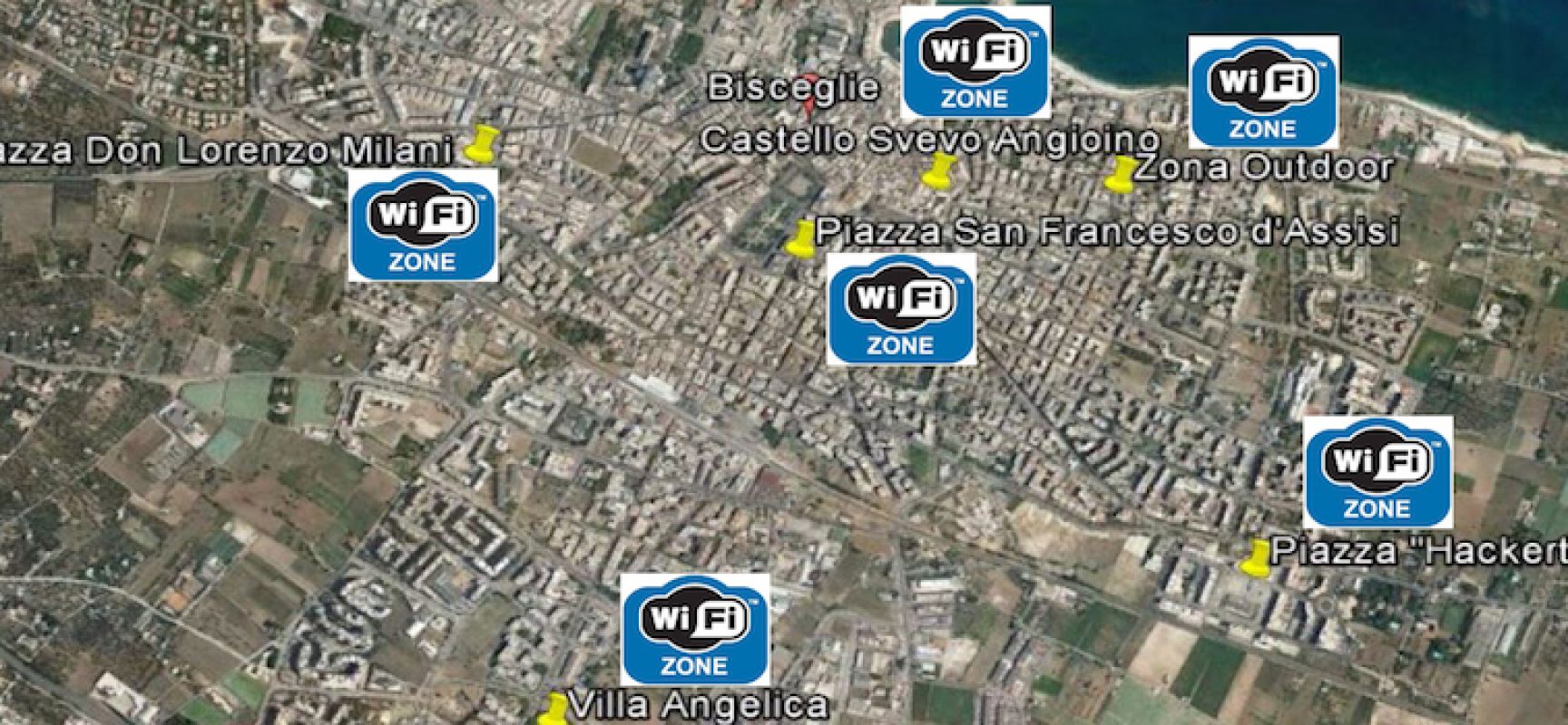 Arriva il Wi-Fi gratuito in città: ecco i nuovi punti di accesso