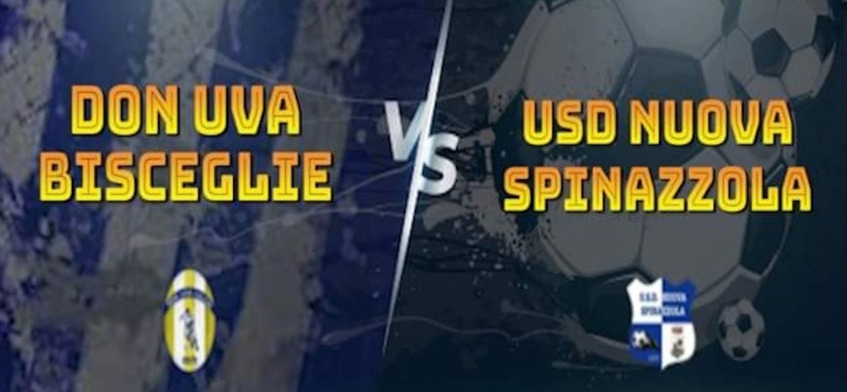 Coppa Italia: Don Uva a caccia del ribaltone contro lo Spinazzola