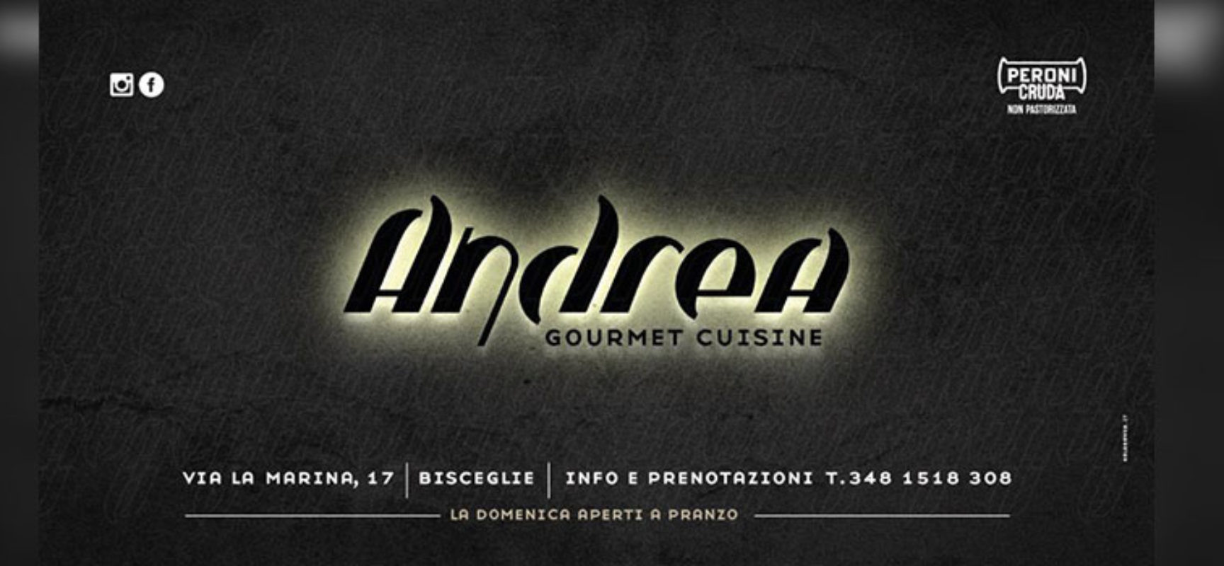 “Andrea”, una nuova realtà nel campo della ristorazione apre a Bisceglie